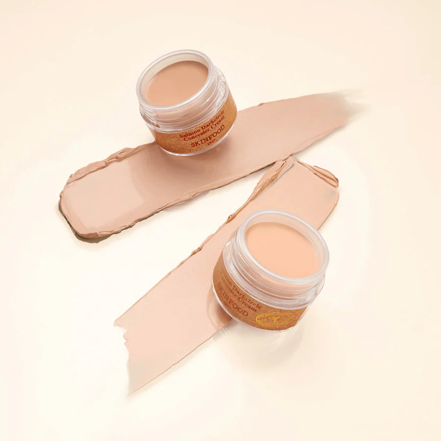 SKINFOOD SALMON DARKCIRCLE CONCEALER CREAM 01 BLOOMING