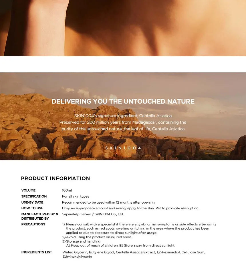 MADAGASCAR CENTELLA AMPOULE 100ML